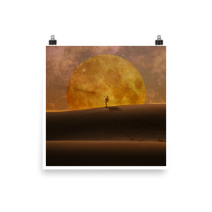 'Up Here, Alone' Print